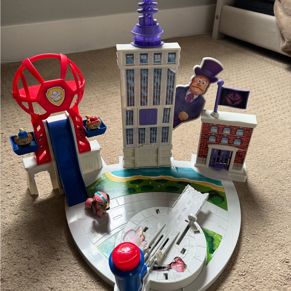 Colorful Paw Patrol Mighty Movie Adventure Playset for Kids